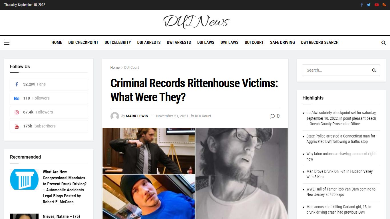 Criminal Records Rittenhouse Victims: What Were They?